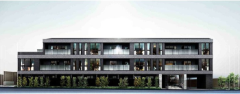 オープンレジデンシア西荻窪　外観完成予想CG