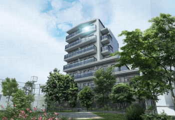 シーンズ大森パークサイド　外観完成予想図