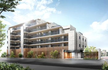 デュオヒルズ福生WEST　外観完成予想図1