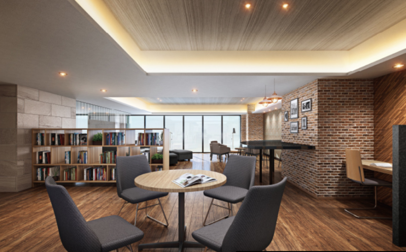 ファイル:プレミスト札幌ステーション URBAN SEED ラウンジ ブックカフェ完成予想CG.png