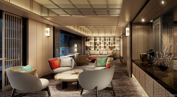 ローレルコート京都河原町三条　オーナーラウンジ完成予想図