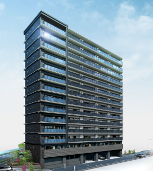 ヴェリテ富田林ザ・グラン　外観完成予想図