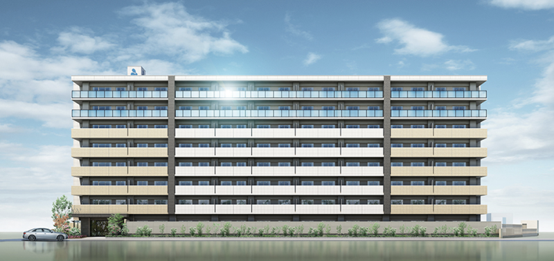 ファイル:アルファスマート川内四番館 外観完成予想（立面）.png