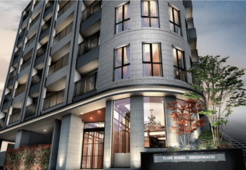 クレアホームズ平野町 ザ・レジデンス　エントランス完成予想CG