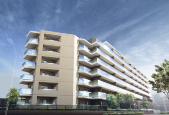 クレストフォルム横浜踊場　外観完成予想CG