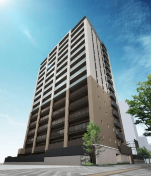 サンパーク新山口駅南グラッセ　外観完成予想図