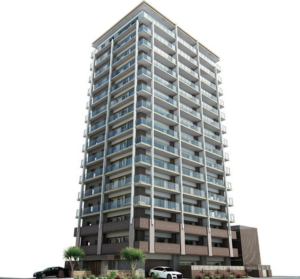 ザ・ステーションテラス広島　外観完成予想CG