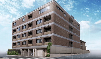 ジオ京都北大路　外観完成予想図2