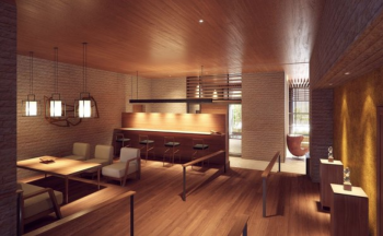 パークコート南麻布  【グランドラウンジ〈ザ サロン〉】完成予想CG