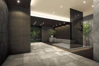 プレシス朝霞　エントランスホール完成予想図