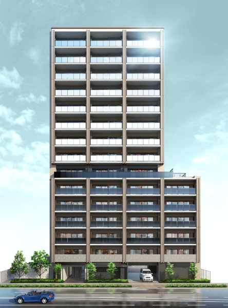 ファイル:東住吉未来品質邸宅プロジェクト 外観完成予想図.png