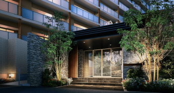 ジオ新丸子　ガーデンゲート完成予想CG