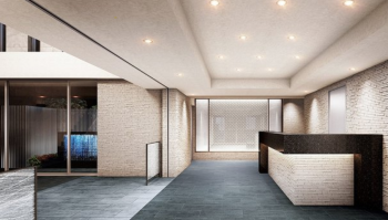 ディモア城東シティ　エントランスホール完成予想図