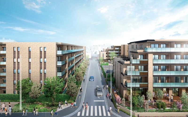 ファイル:ブランズシティ本郷台 外観完成予想CG1.png