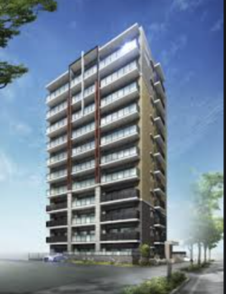 リコット岡崎駅東　外観完成予想CG2