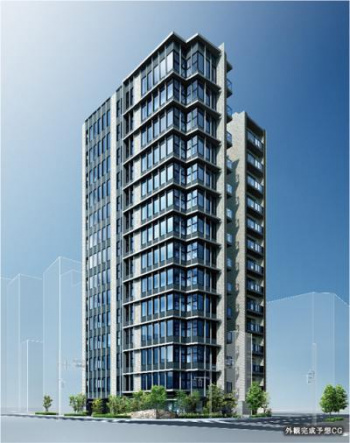 ザ・パークハウス 新宿御苑完成予想図