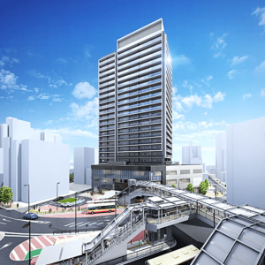 ザ・パークハウス 本厚木　外観完成予想図