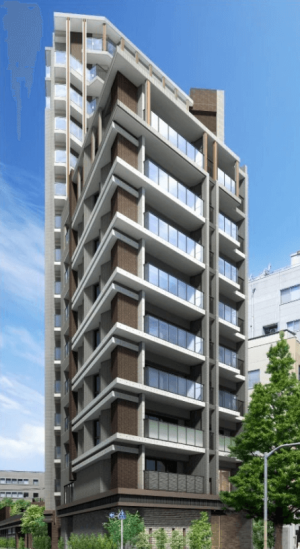 シティハウス武蔵野　外観完成予想図1