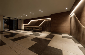 ビバシティネクスト文教Ⅰ　エントエランスホール完成予想図