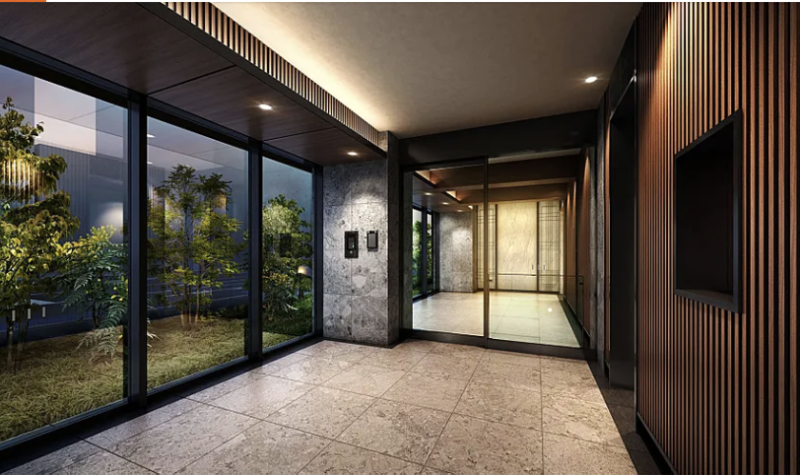 ファイル:ポレスター大和中央 エントエランスホール完成予想図.png