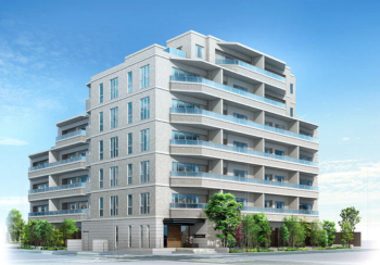 ライオンズ蒲田レジデンス　外観完成予想CG