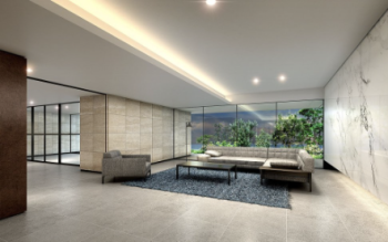 アールブラン湘南辻堂　エントエランスホール完成予想図