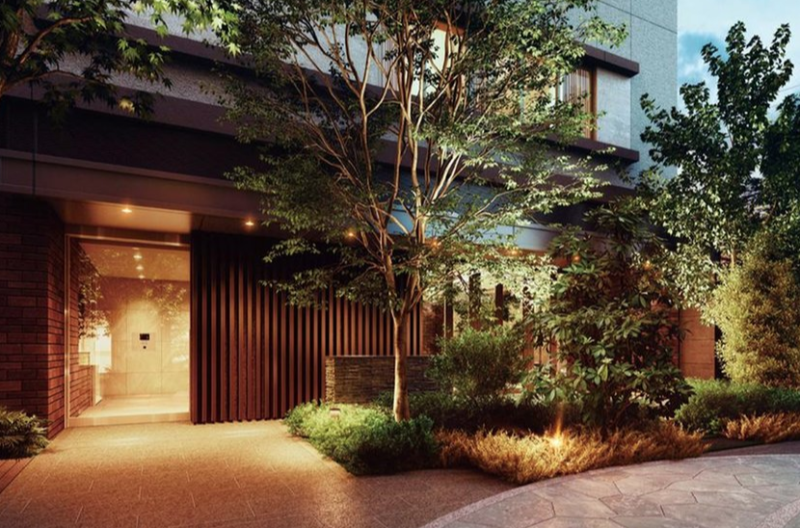 ファイル:クレヴィア南千住 RIVER SIDE TWIN 東棟エントランス完成予想CG.png