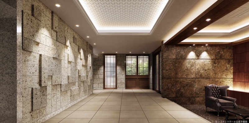 ファイル:グラン レ・ジェイド岡本 エントランスホール完成予想 20171120.jpg