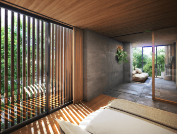 グラン レ・ジェイド 鎌倉材木座 璃久　インナーテラス完成予想図