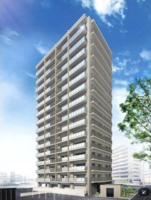 ザ・グランフォレスト浜乃木　外観完成予想図