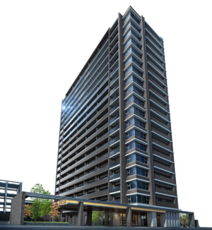 ザ・レジデンス二葉の里　外観完成予想図