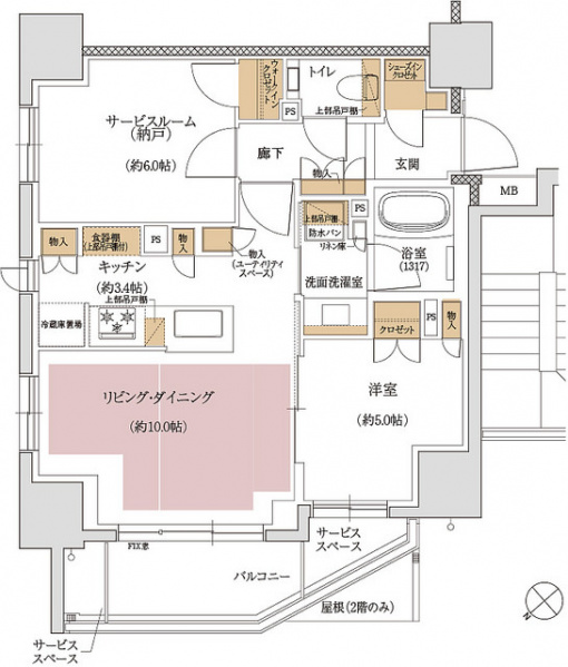 ファイル:ジオ文京千石Aタイプ 55.92㎡.jpg