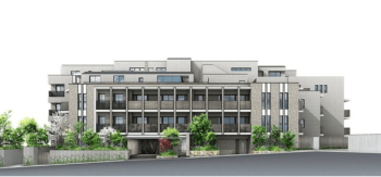 ディアナコートたまプラーザ　外観完成予想図1