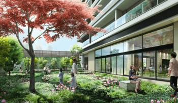 ドレッセWISEたまプラーザ コートヤード完成予想CG