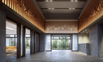 ブランシエラ鹿児島 エントエランスホール完成予想図