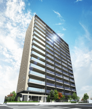 ポレスター今泉スカイテラス　外観完成予想図