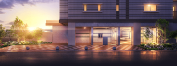 リビオ新金岡　エントエランスアプローチ完成予想図