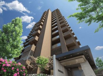 ロイヤルガーデン中常三島弐番館　外観完成予想図1