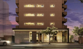 ロイヤルガーデン丸亀城西町　エントエランスアプローチ完成予想図