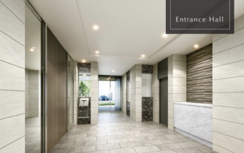 ヴェルディ義方小学校前　エントエランスホール完成予想図