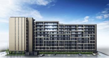 オープンレジデンシアナゴヤドーム前矢田　外観完成予想図3