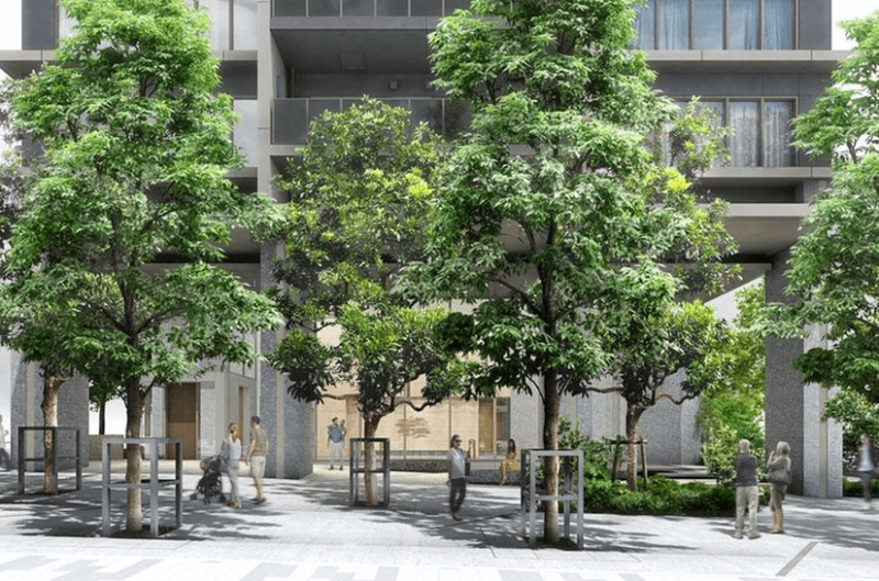 ファイル:クラッシィタワー新宿御苑 エントエランスアプローチ完成予想図.png