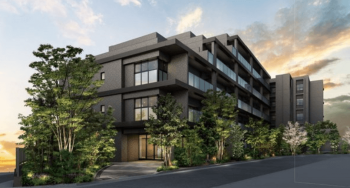 グランリビオ甲陽園　外観完成予想図