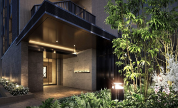 シーンズ天王寺烏ヶ辻　エントエランスアプローチ完成予想図