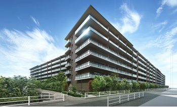 ルネ鎌倉深沢　外観完成予想図1