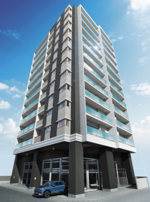 レジデンシャルメゾン住吉　外観完成予想図