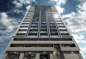 レーベン御宝町アルビオ・タワー　外観完成予想図2