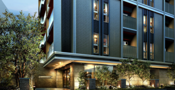 ヴェレーナ横浜井土ヶ谷ザ・フロント　エントランスアプローチ完成予想CG