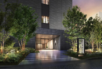 ローレルコート立川錦町　エントエランスアプローチ完成予想図