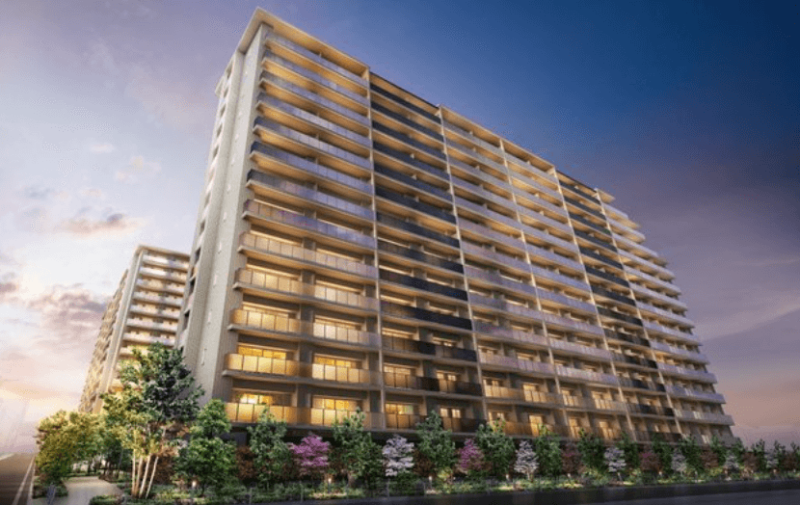 ファイル:ローレルスクエアOSAKA LINK 外観完成予想図1.png